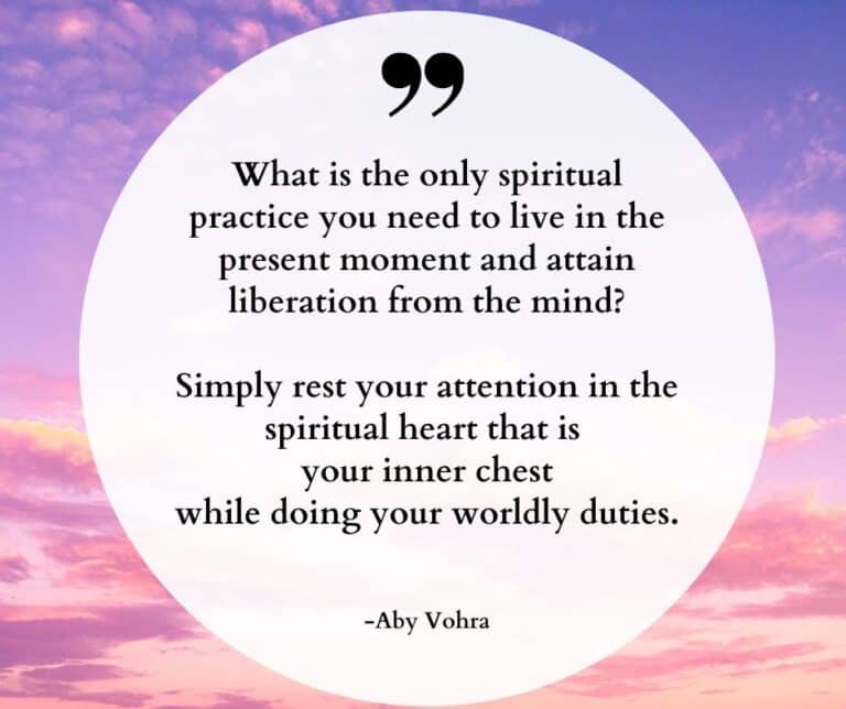 Spiritual Practice You Need